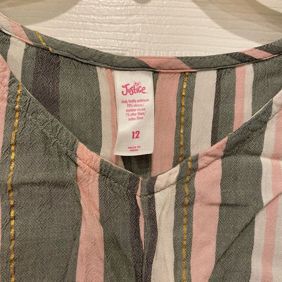 Justice Striped Top - Picture 6 of 6